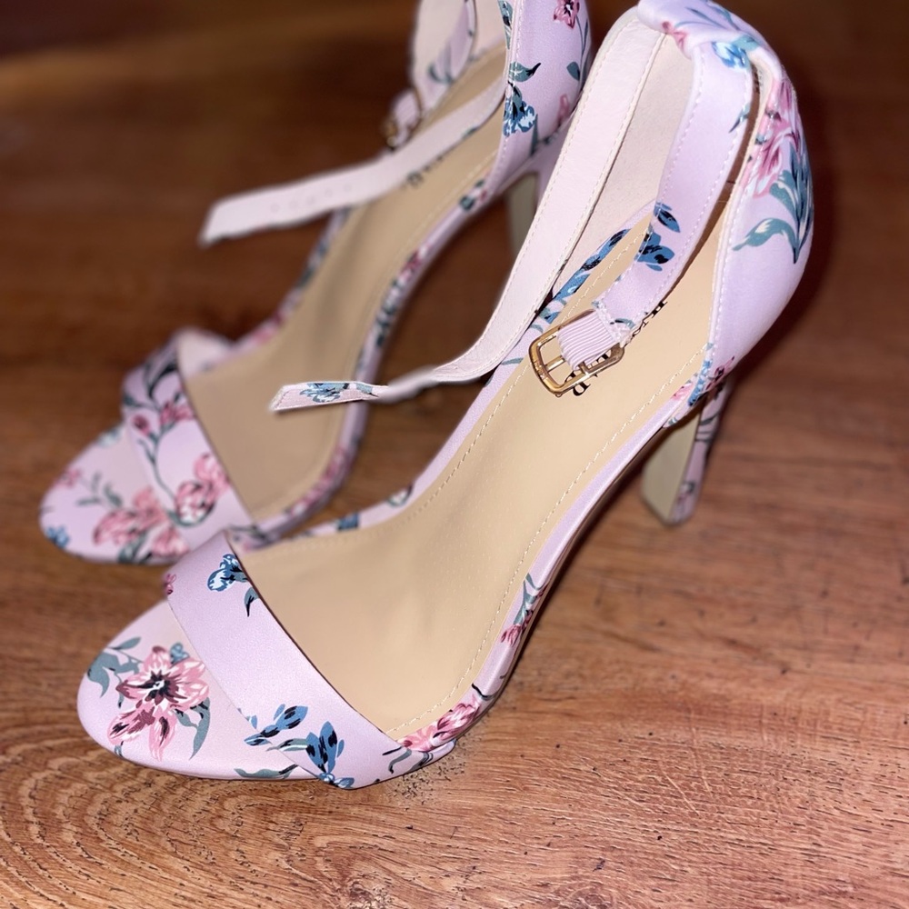 Floral Pink JustFab High Heels